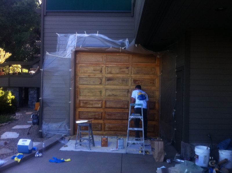 Front Door, Garage Door  Refinishing Meridian Idaho